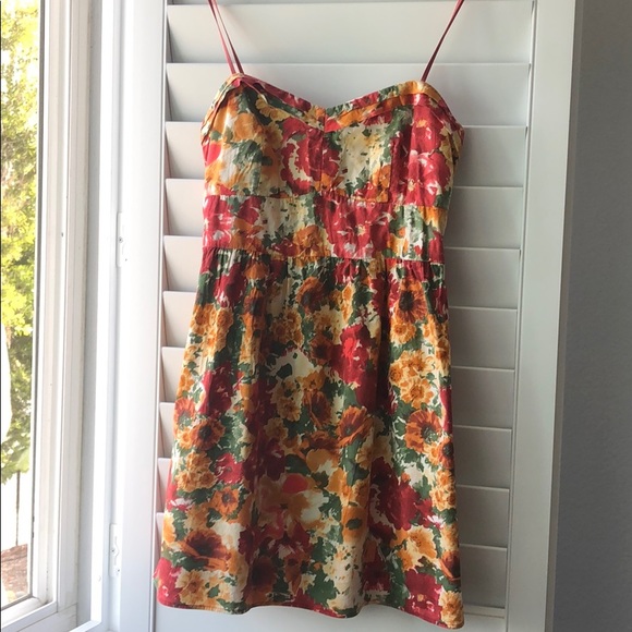 Floral Mini Dress - Picture 1 of 6